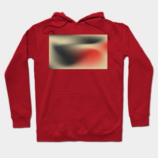 black and red abstract Hoodie